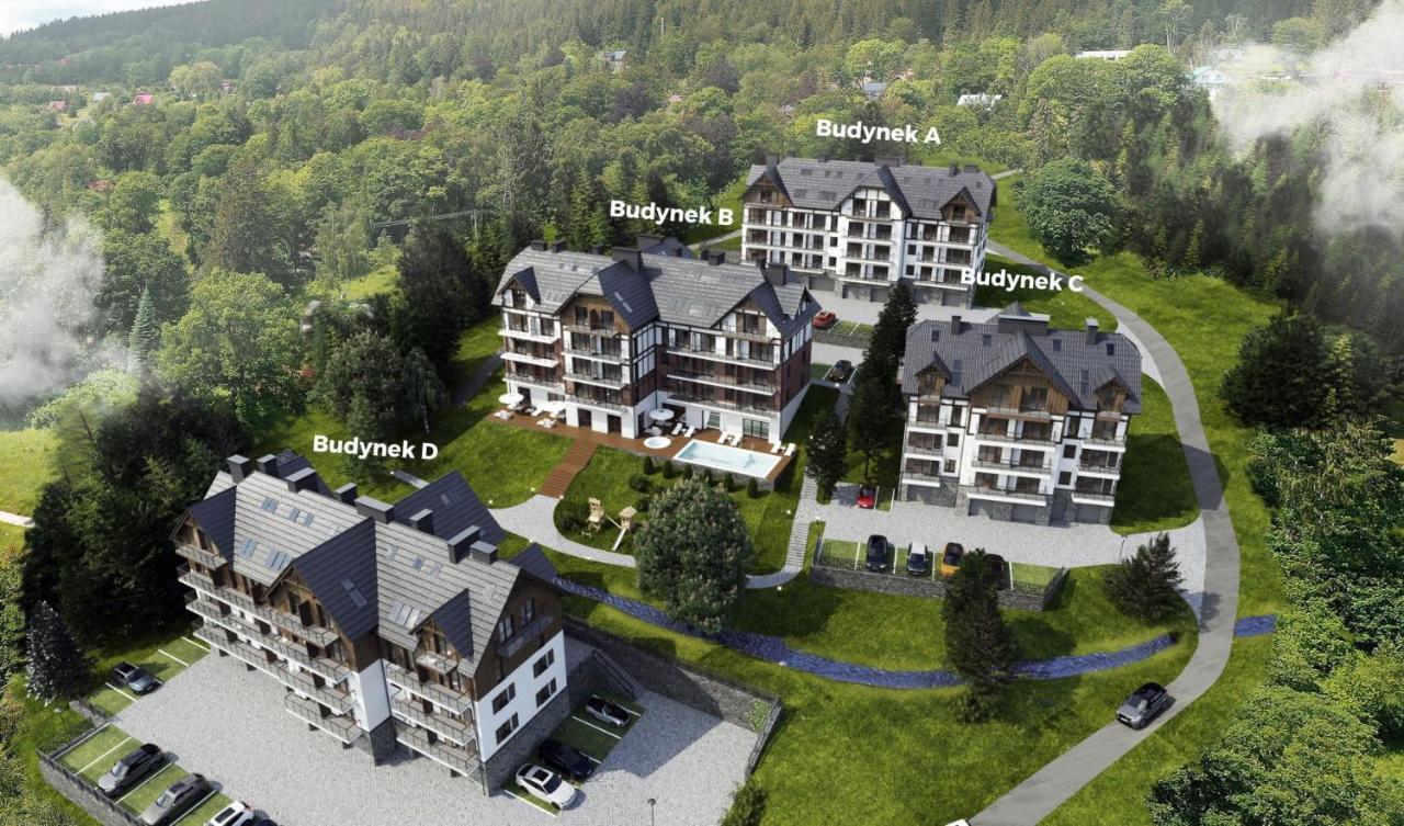 Green Park Resort A25 -Z Dostepem Do Basenu, Sauny, Jacuzzi, Silowni Szklarska Poręba Kültér fotó